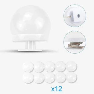 Upgrade your makeup routine with these stunning high-quality Vanity Mirror Lights. Elevate your beauty game with an elegant, mod